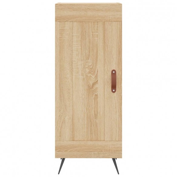 Buffet haut Chêne sonoma 34,5x34x180 cm Bois d'ingénierie