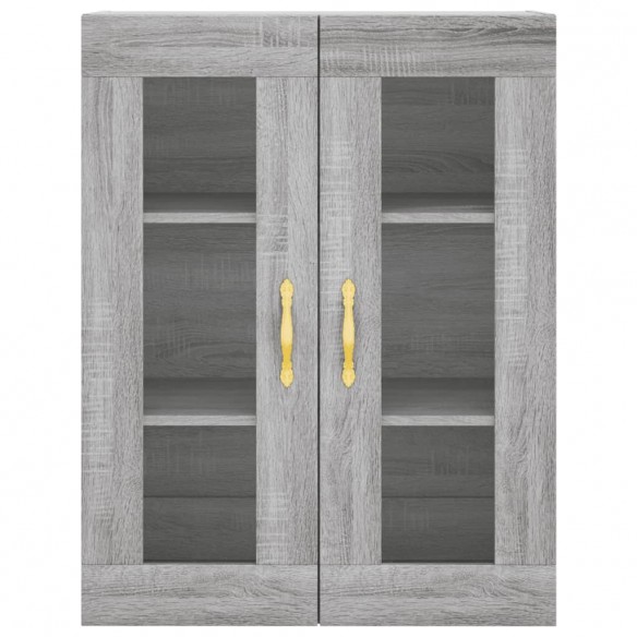 Armoire murale sonoma gris 69,5x34x90 cm