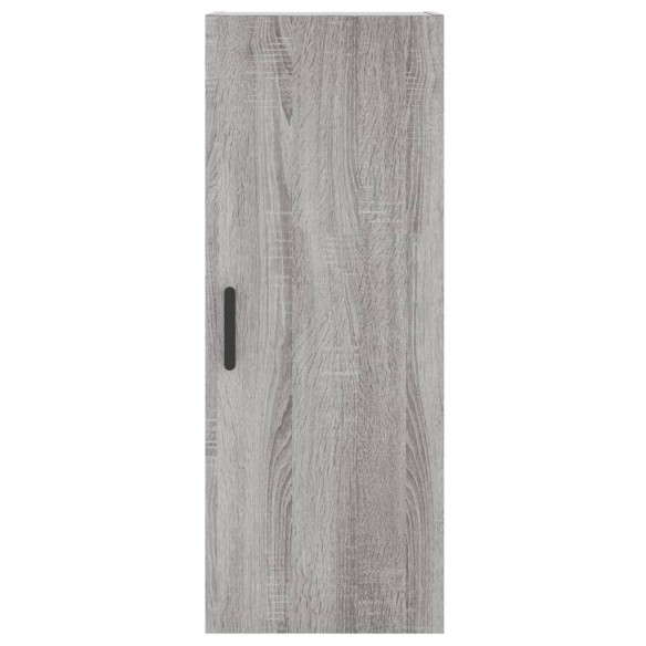 Armoire murale sonoma gris 34,5x34x90 cm