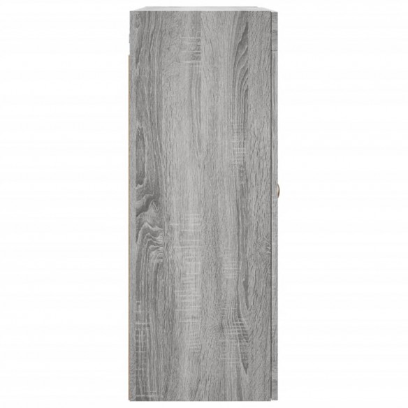 Armoire murale sonoma gris 69,5x34x90 cm