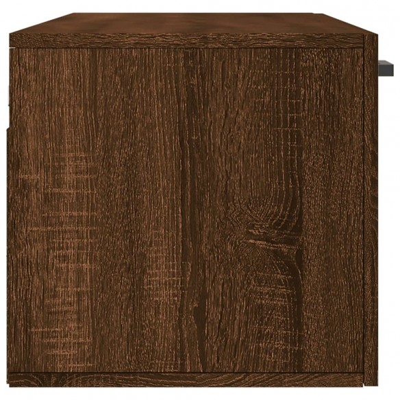 Armoire murale chêne marron 100x36,5x35 cm bois d'ingénierie