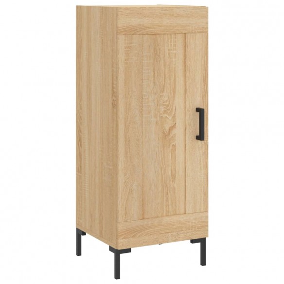 Buffet haut Chêne sonoma 34,5x34x180 cm Bois d'ingénierie