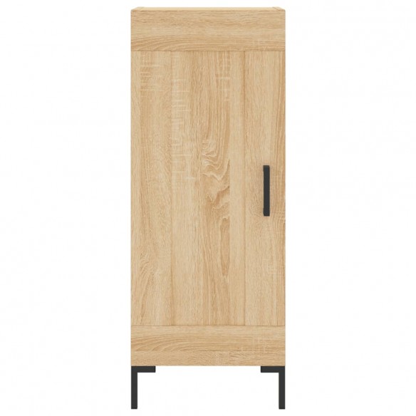 Buffet haut Chêne sonoma 34,5x34x180 cm Bois d'ingénierie