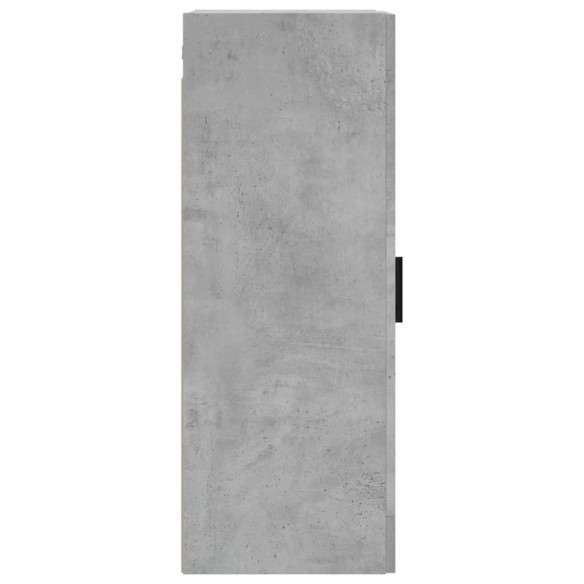 Armoire murale gris béton 34,5x34x90 cm