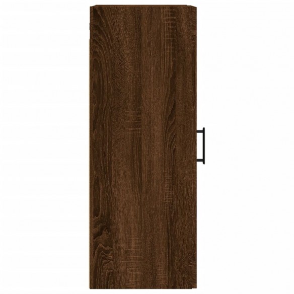 Armoire murale chêne marron 34,5x34x90 cm