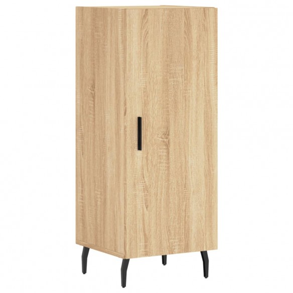 Buffet haut Chêne sonoma 34,5x34x180 cm Bois d'ingénierie