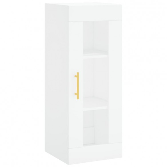 Armoire murale blanc 34,5x34x90 cm