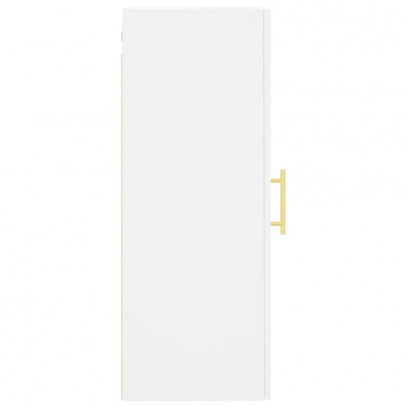 Armoire murale blanc 34,5x34x90 cm