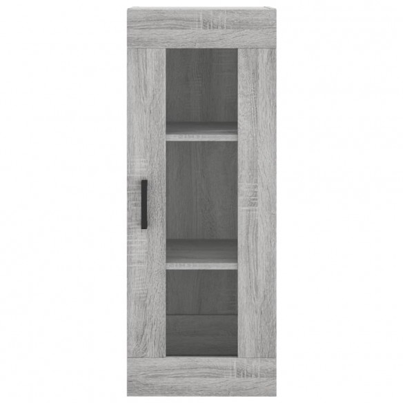 Buffet haut Sonoma gris 34,5x34x180 cm Bois d'ingénierie