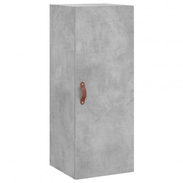 Armoire murale gris béton 34,5x34x90 cm