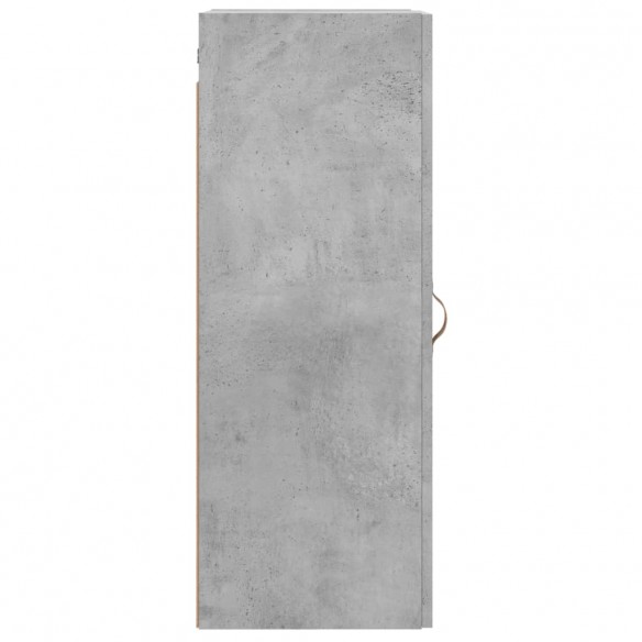 Armoire murale gris béton 34,5x34x90 cm