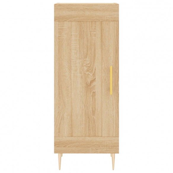 Buffet haut Chêne sonoma 34,5x34x180 cm Bois d'ingénierie