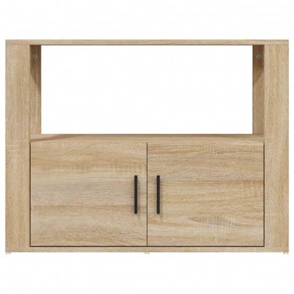 Buffet Chêne sonoma 80x30x60 cm Bois d'ingénierie