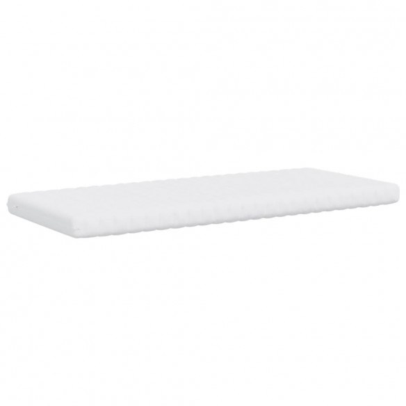 Matelas en mousse 2 pcs blanc 80x200 cm 7 zones dureté 20 ILD