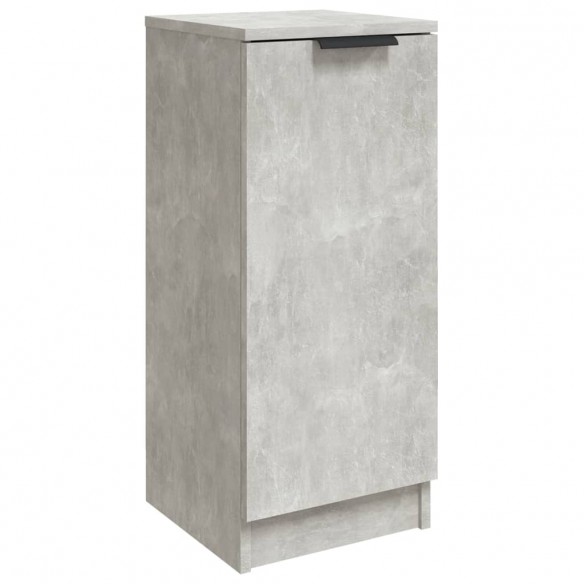 Buffet Gris béton 30x30x70 cm Bois d'ingénierie