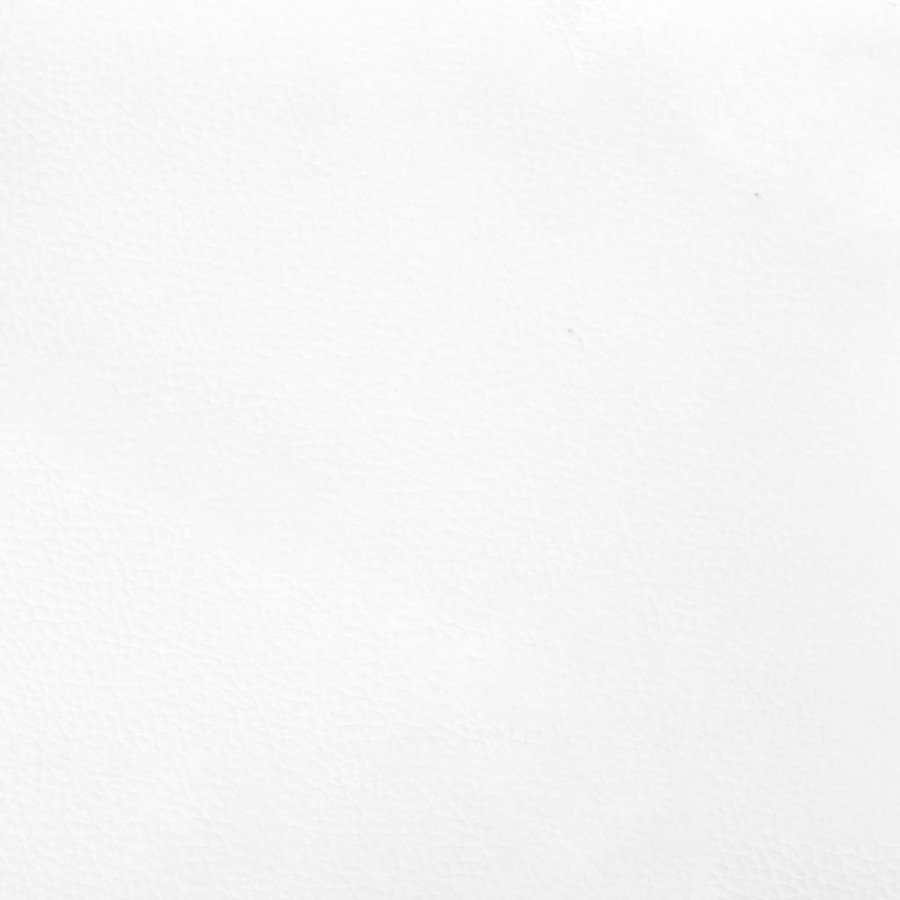 Banc Blanc 70x30x30 cm Similicuir