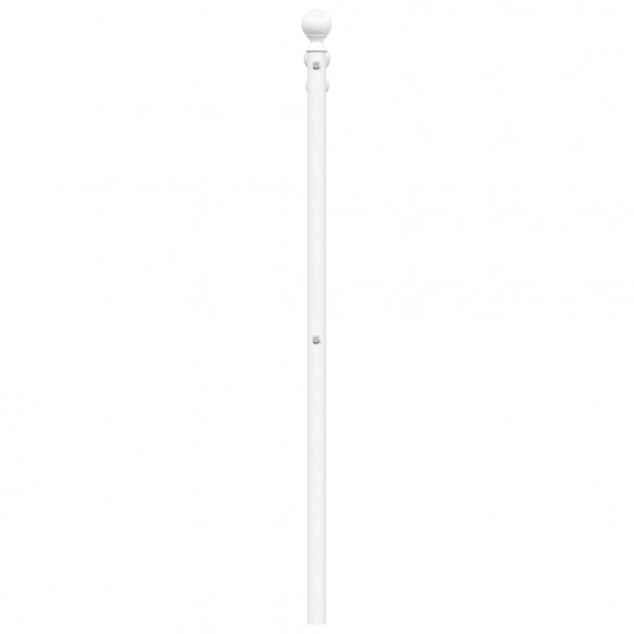 Tête de lit métal blanc 200 cm