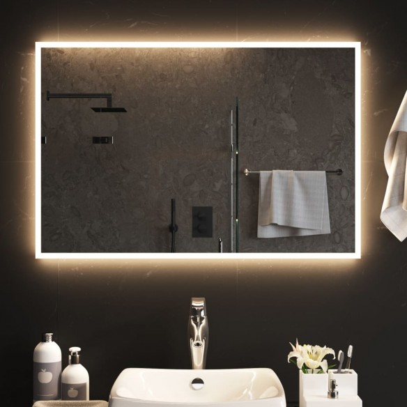 Miroir de salle de bain à LED 60x90 cm