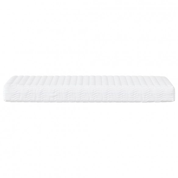 Lit de jour avec matelas crème 100x200 cm tissu