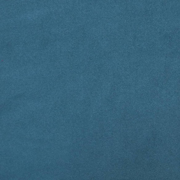 Lit de repos bleu 80x200 cm velours