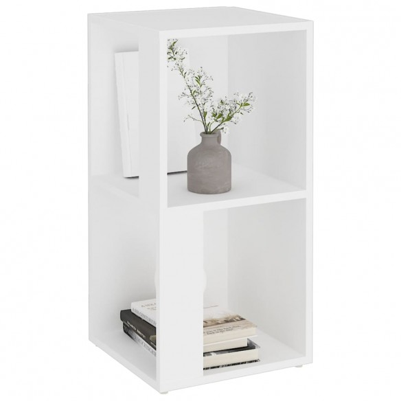 Armoire d'angle Blanc 33x33x67 cm Aggloméré