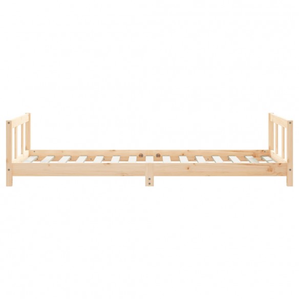 Cadre de lit pour enfant 90x190 cm Bois de pin massif