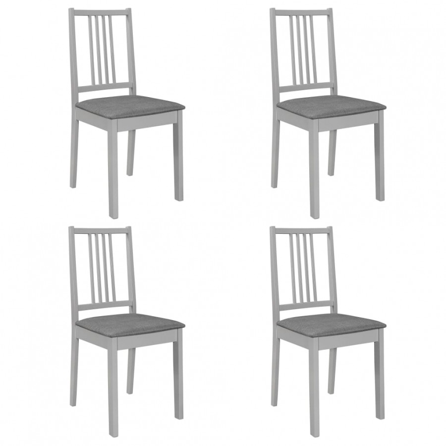 Mobilier de salle à manger 5 pcs MDF Gris