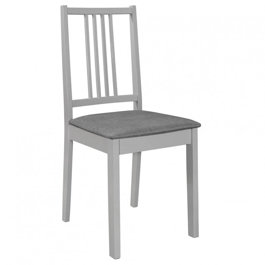 Mobilier de salle à manger 5 pcs MDF Gris