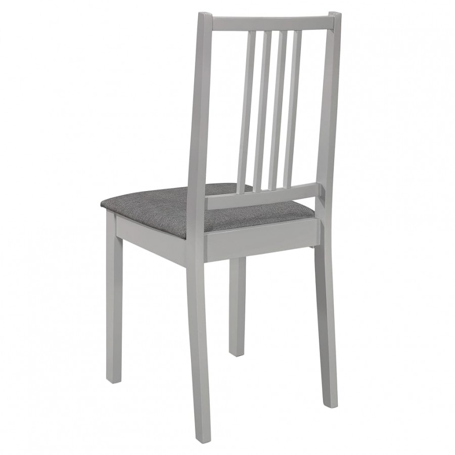 Mobilier de salle à manger 5 pcs MDF Gris