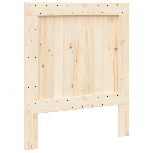 Tête de lit 90x104 cm bois massif de pin