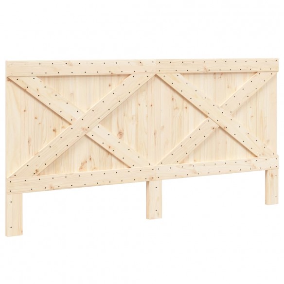 Tête de lit 200x104 cm bois massif de pin