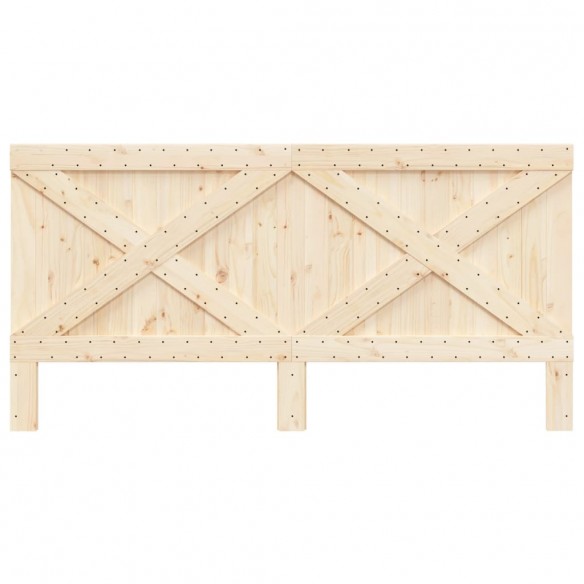 Tête de lit 200x104 cm bois massif de pin