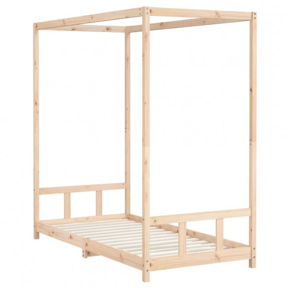 Cadre de lit pour enfant 90x190 cm Bois de pin massif