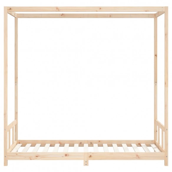 Cadre de lit pour enfant 90x190 cm Bois de pin massif