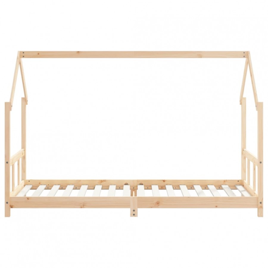 Lit pour enfants 90x200 cm bois de pin massif