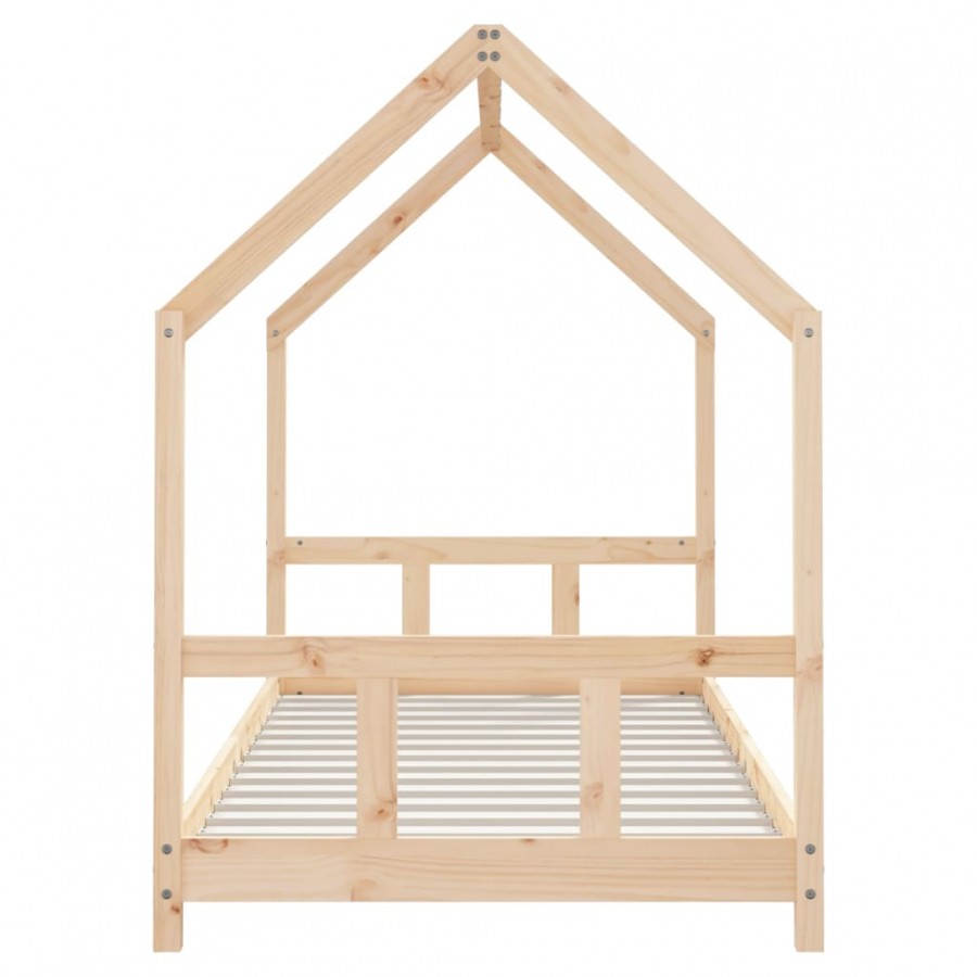 Lit pour enfants 90x200 cm bois de pin massif