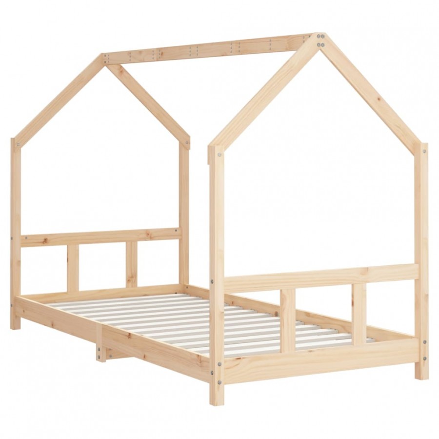Lit pour enfants 90x200 cm bois de pin massif