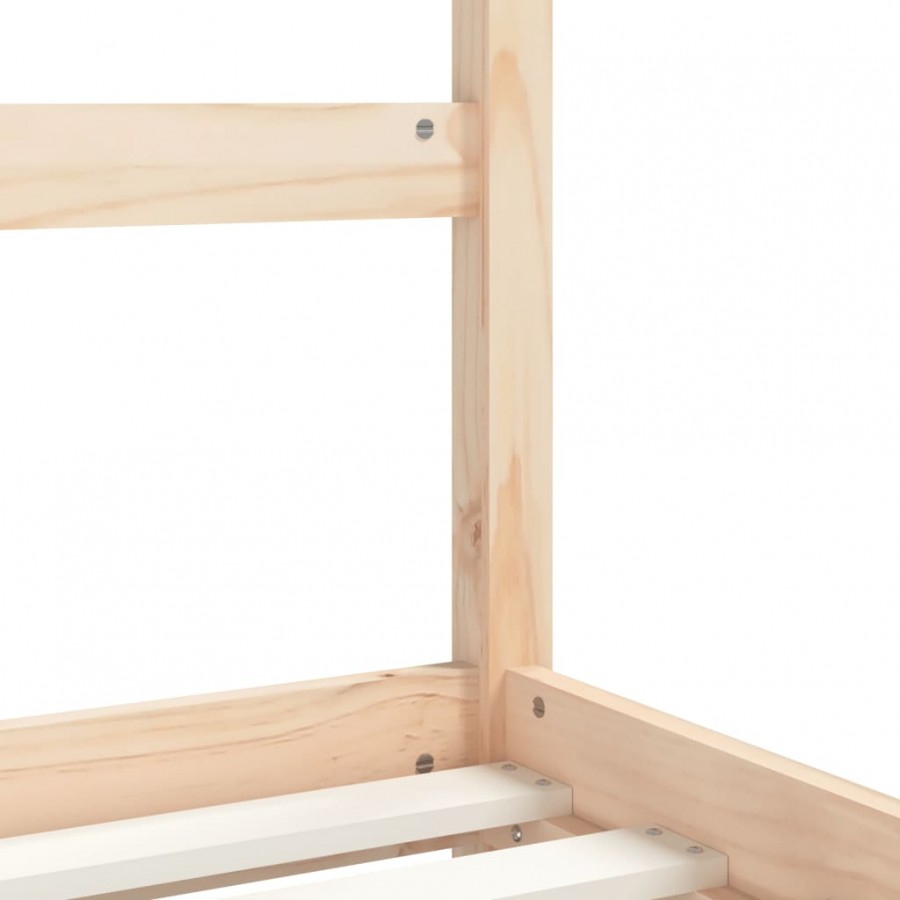 Lit pour enfants 90x200 cm bois de pin massif