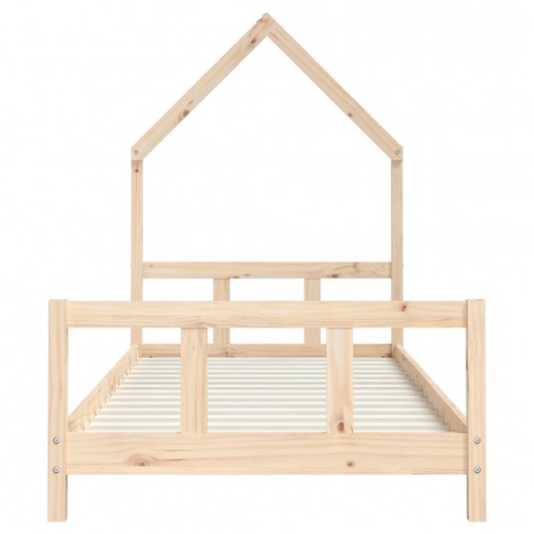 Cadre de lit pour enfant 90x190 cm Bois de pin massif