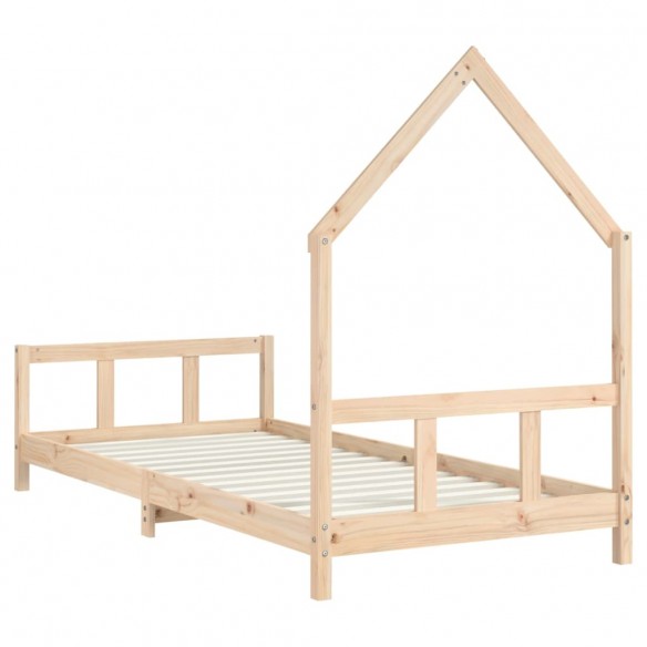 Cadre de lit pour enfant 90x190 cm Bois de pin massif