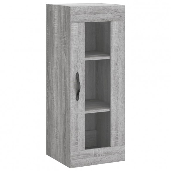 Armoire murale sonoma gris 34,5x34x90 cm