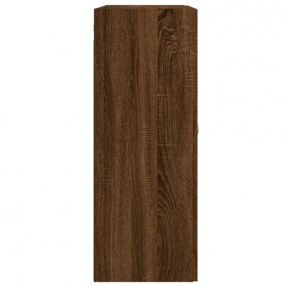 Armoire murale chêne marron 69,5x34x90 cm bois d'ingénierie