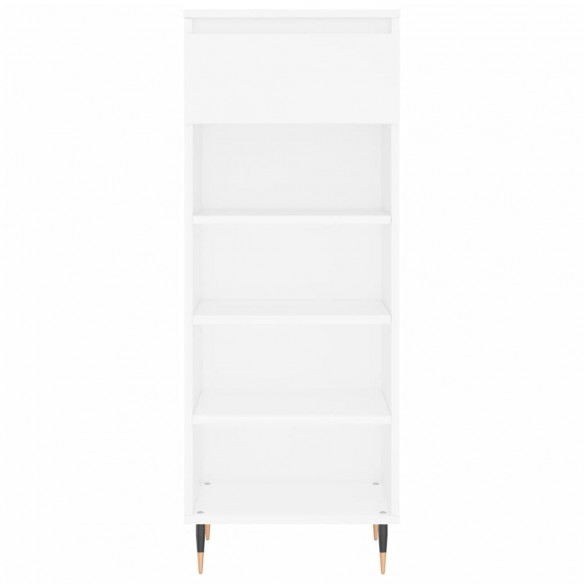 Armoire à chaussures Blanc 40x36x105 cm Bois d'ingénierie