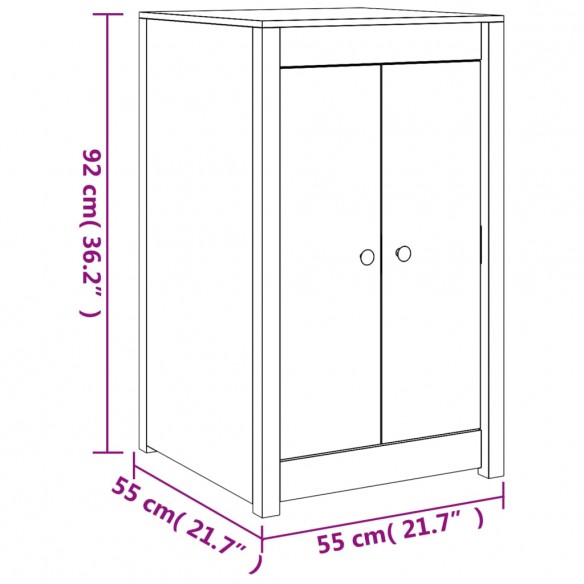 Armoire de cuisine d'extérieur bois massif douglas