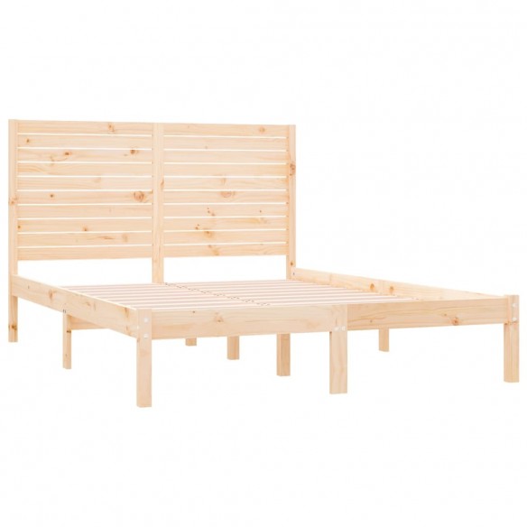 Cadre de lit Bois massif 160x200 cm