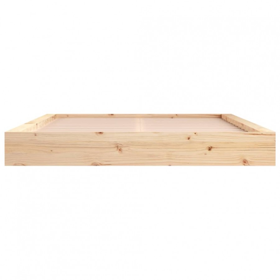 Lit 140x200 cm Bois massif