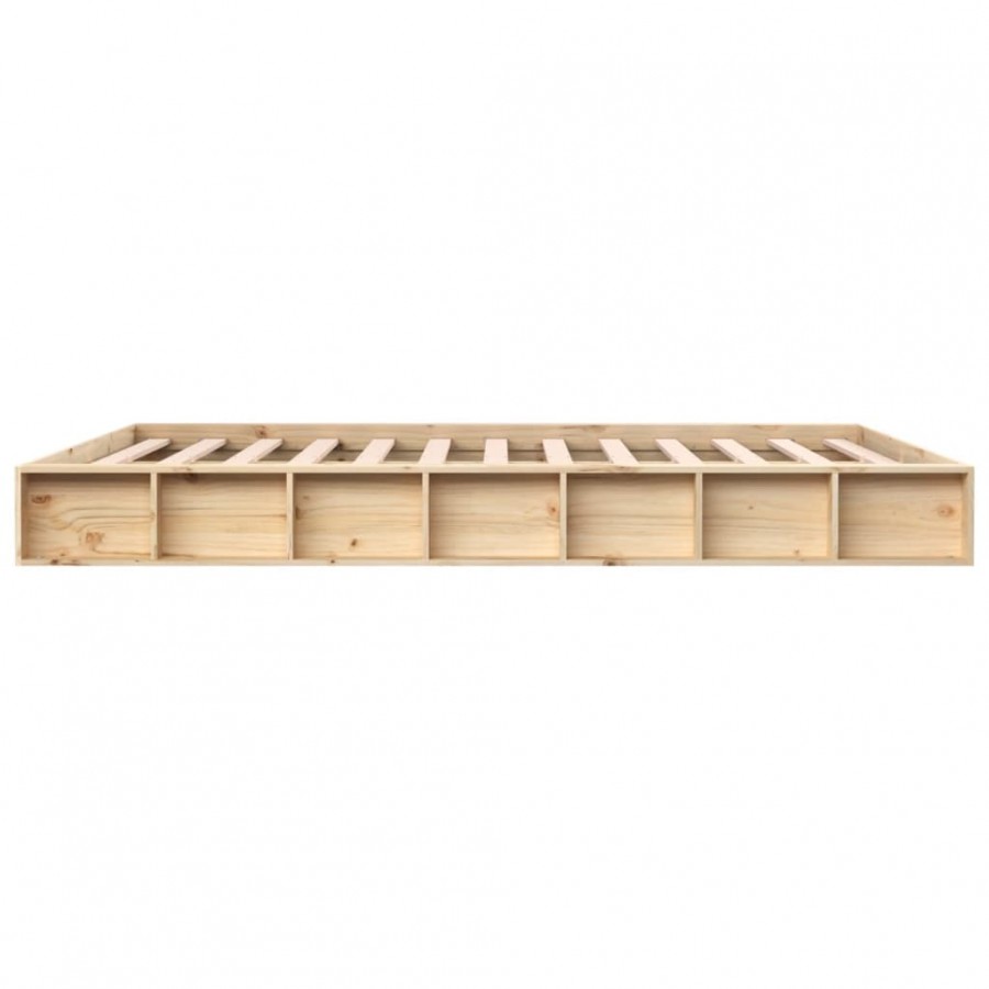Lit 140x200 cm Bois massif