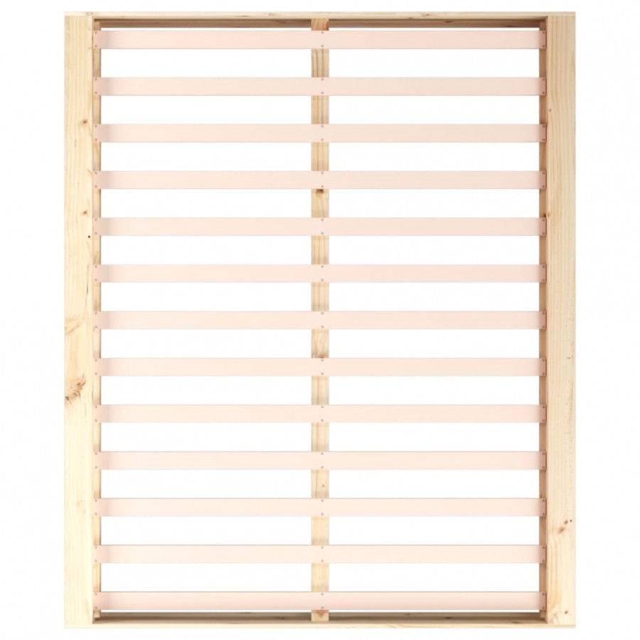 Lit 140x200 cm Bois massif