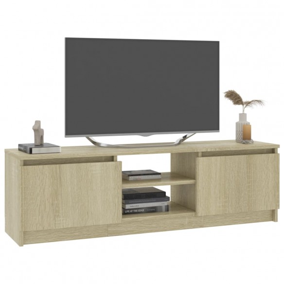 Meuble TV Chêne sonoma 120x30x35,5 cm Aggloméré