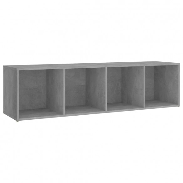 Ensemble de meubles TV 3 pcs Gris béton Aggloméré